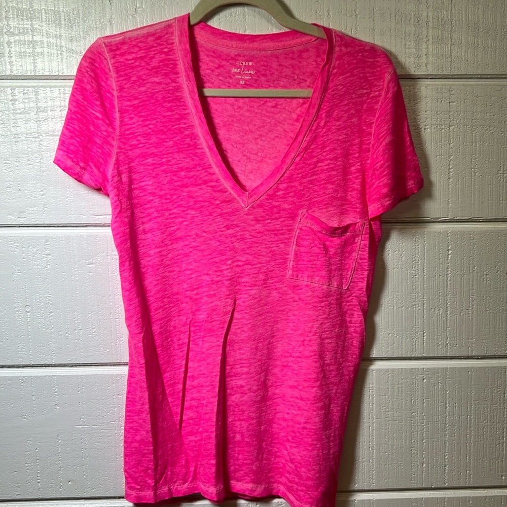 J.Crew linen T-shirt